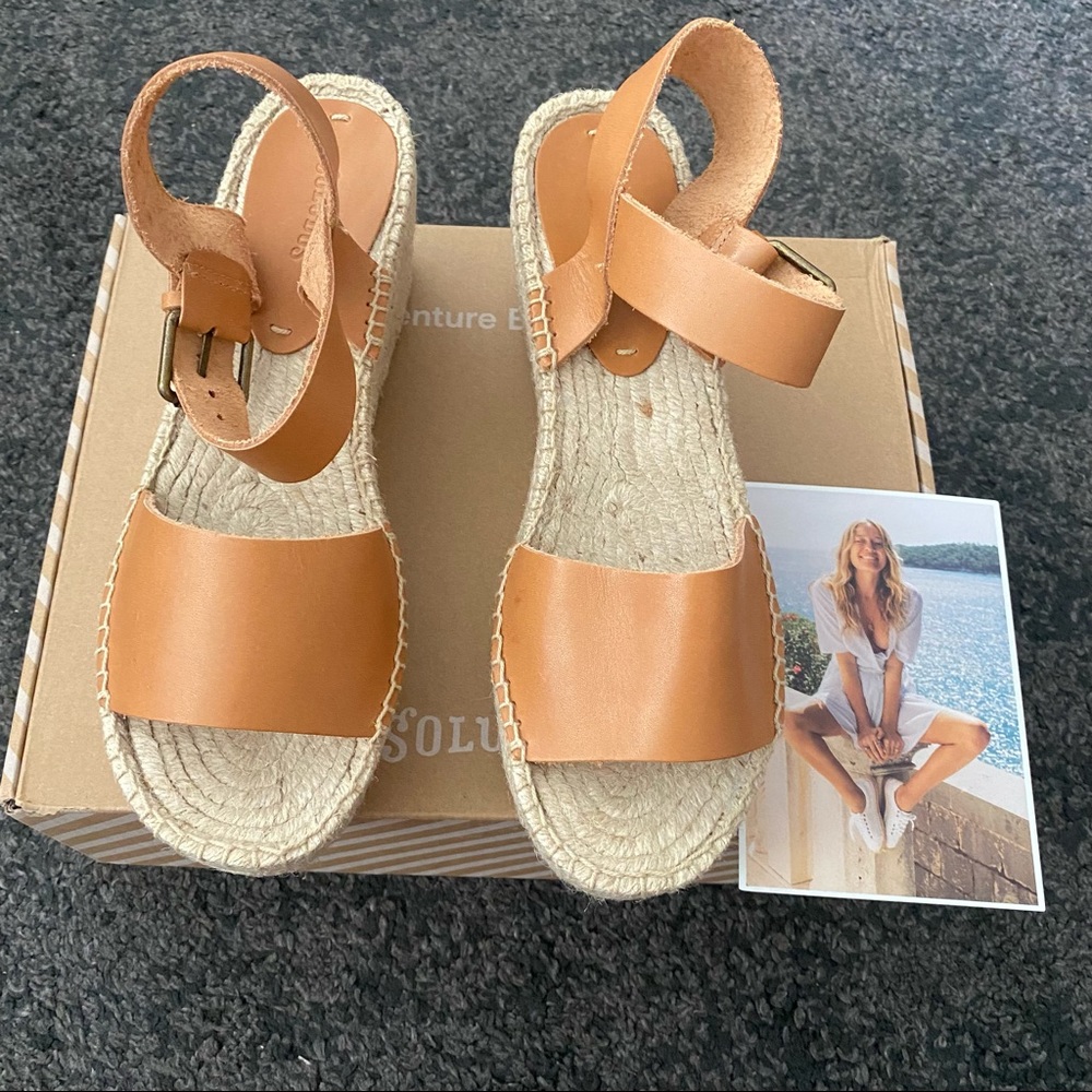 Anthropologie Soludos minorca espadrilles sandals vacay Aug sale - Picture 6 of 14